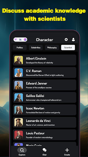 AI Character - AI Friends Screen 2