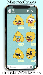 Animated Mikecrack Stickers WAStickerApps 1.0 APK screenshots 8