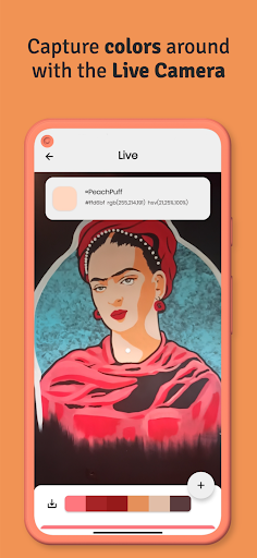 Android application Color Palette & Color Finder screenshort