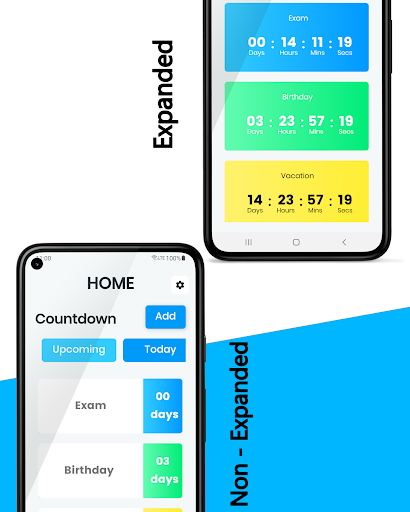 Android application Countdown Widget : Days Until screenshort