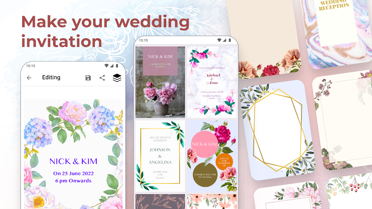 Wedding Invitation Card Maker - 13.1.2.1 - (Android)