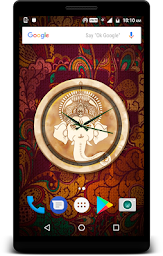 Ganesh Clock Live Wallpaper