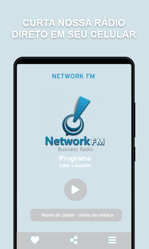 Android application Network FM screenshort