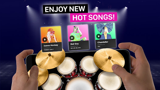 Drums: Real drum set 2.45.01 APK + Mod (Unlimited money) for Android