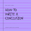 How to Write a Conclusion icon