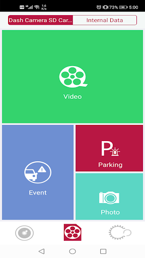 Dash Camera Interface Screen 2