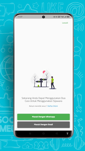 Android application SIJAWARA+ screenshort