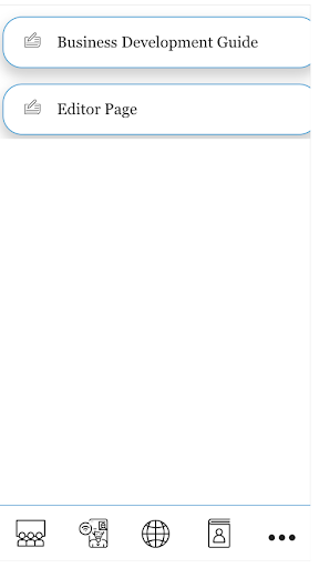 Android application Business Development Guide screenshort