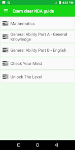 Exam clear NDA guide 1.2 APK + Mod (Free purchase) for Android