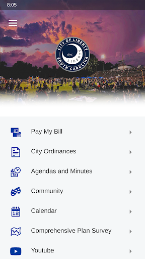 Android application LibertySC GO screenshort