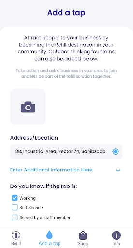 Refill Ireland Tap Map Screen 3