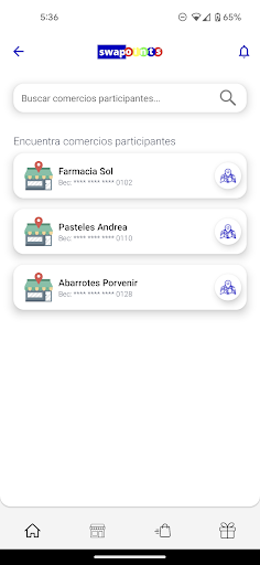 Swapoints Screen 3