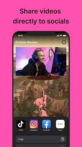 Screenshot of Cross Clip: Edit, Post, Grow