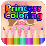 Princess Coloring Book Libby icon