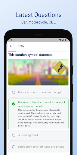 Android application NJ DMV Permit Test Guide screenshort