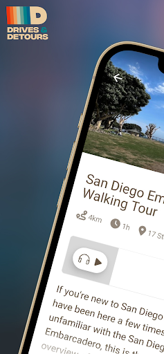 Android application Drives and Detours screenshort