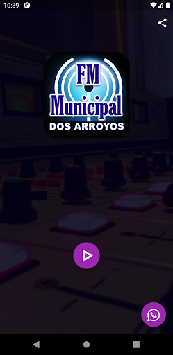 Android application FM Municipal Dos Arroyos screenshort
