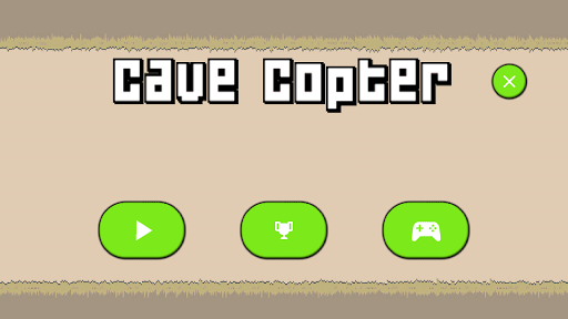 Android application Cave Copter screenshort