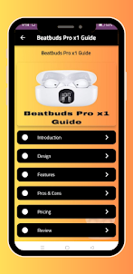 Beatbuds Pro x1 Guide