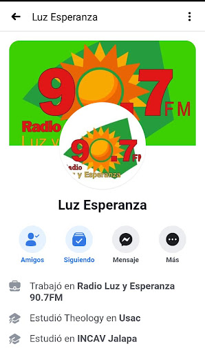 Radio Luz y Esperanza Screen 3