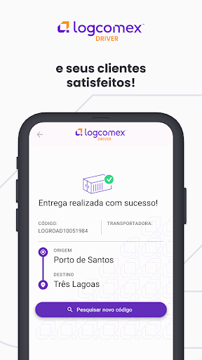 BETA Logcomex Driver Screen 3