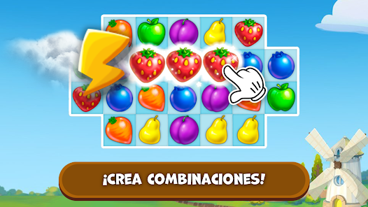 Imágen 14 Jardín de frutas Match 3 android