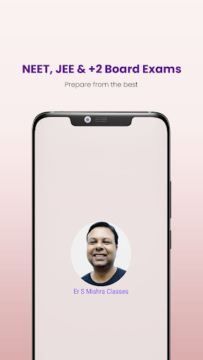 Android application smishraclasses screenshort