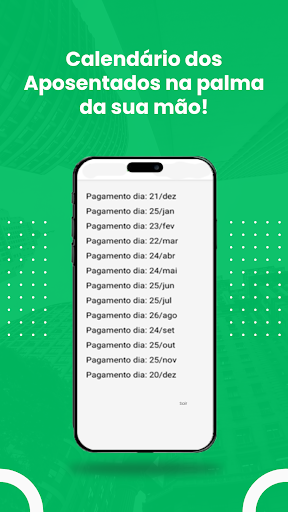 Calendário dos Aposentados