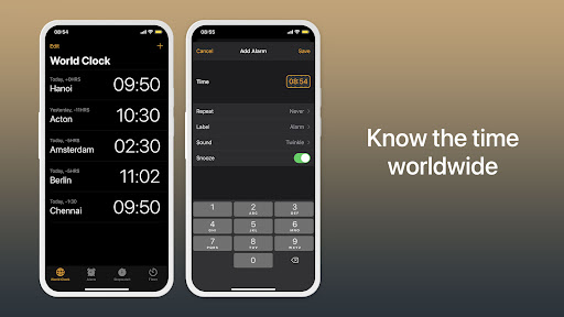 Screenshot of Clock Phone 15 Pro, Alarm Pro