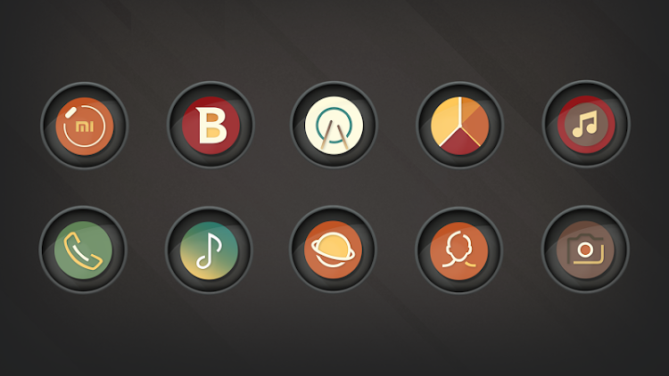 Emperial - Circle Retro Icons - 15.0.0 - (Android)