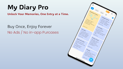 Android application My Diary Pro - Sticky Notes screenshort