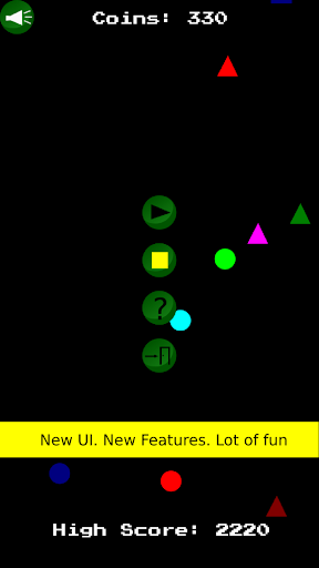 Android application Square Dodger screenshort