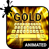 Golden Rays Animated Keyboard icon
