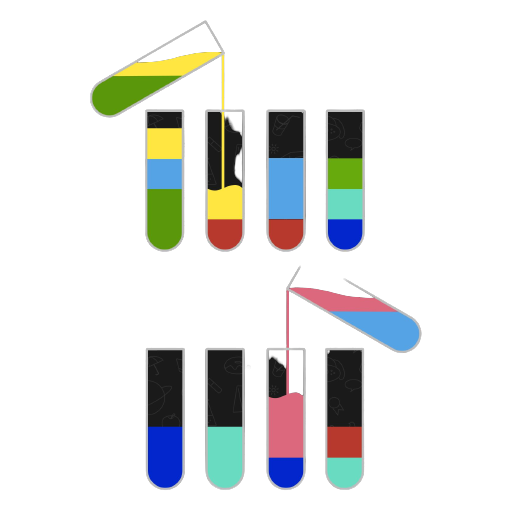 Sort Colorful Liquids Game logo