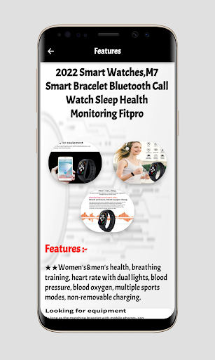 Smart Bracelet Fitpro Guide Screen 2