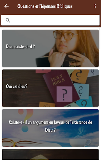 Questions et Réponses Biblique Screen 2