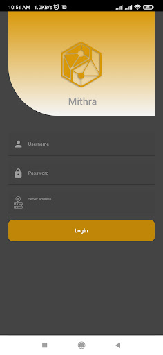 Android application MithraPro screenshort