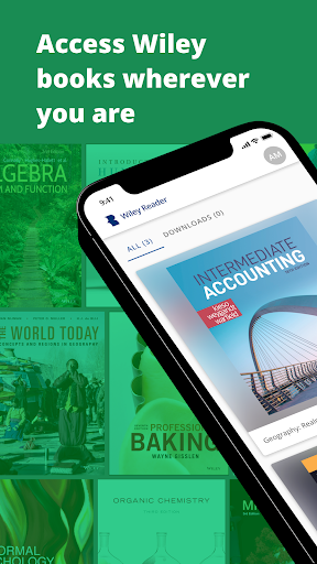 Android application Wiley Reader screenshort