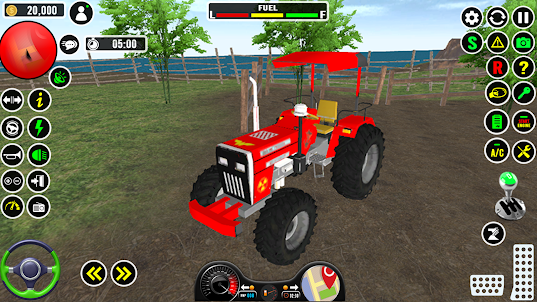 Farming Tractor Driving Game