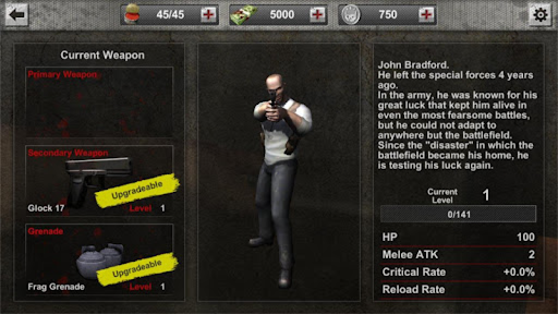 Screenshot of Zombie Hunter Frontier