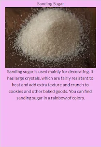 Kinds of Sugar