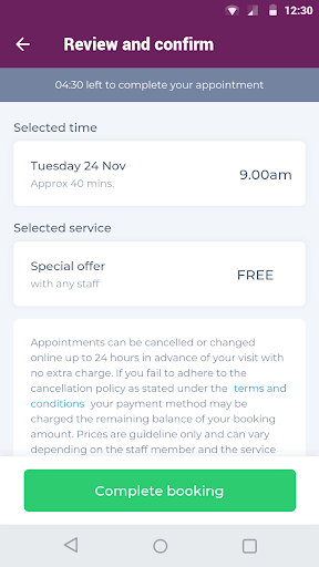 Bodycare and Hairworks Screen 3