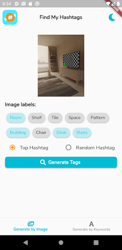 Find My Hashtags Generator AI Screen 3
