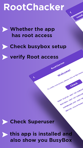 Android application Root Checker - Advanced Root C screenshort