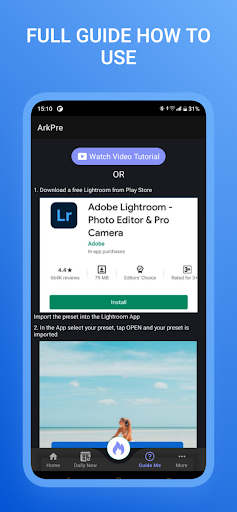 ArkPre: Preset for Lightroom Screen 2