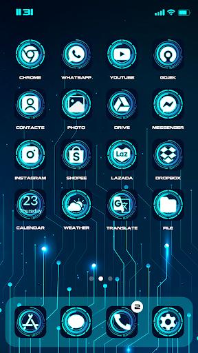 Wow Technology Icon Pack Screen 2