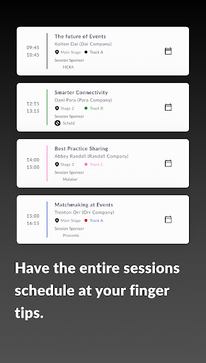 CogX Festival App Screen 2