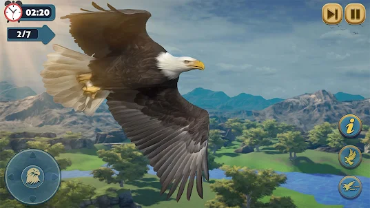 Flying Bird Eagle Simulator 3D