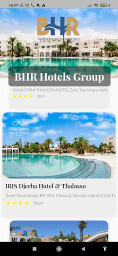 Android application BHR Groupe screenshort