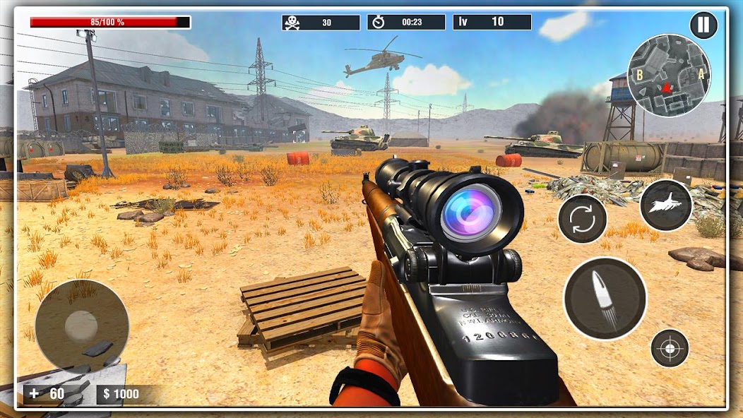 Sniper FPS: WW2 Shooter Games banner